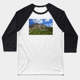 Tre Cime di Lavaredo Baseball T-Shirt